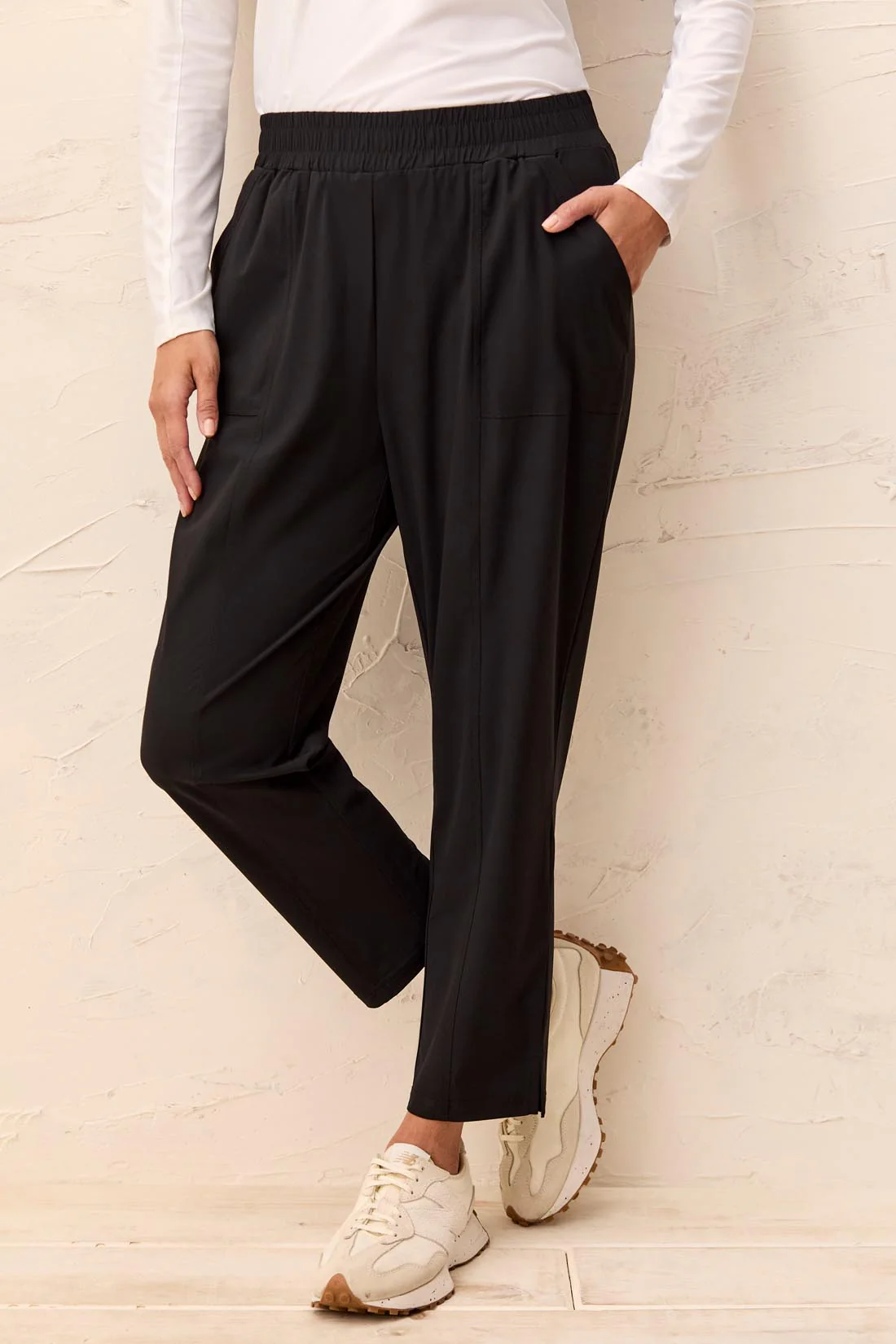 Performance Stretch Pull-On Ankle Pants - Image 3
