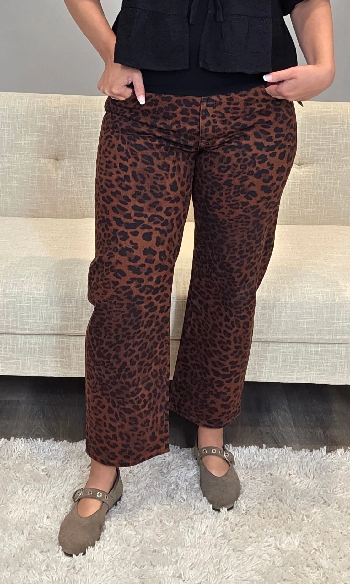 Leopard Print Pants - Image 2