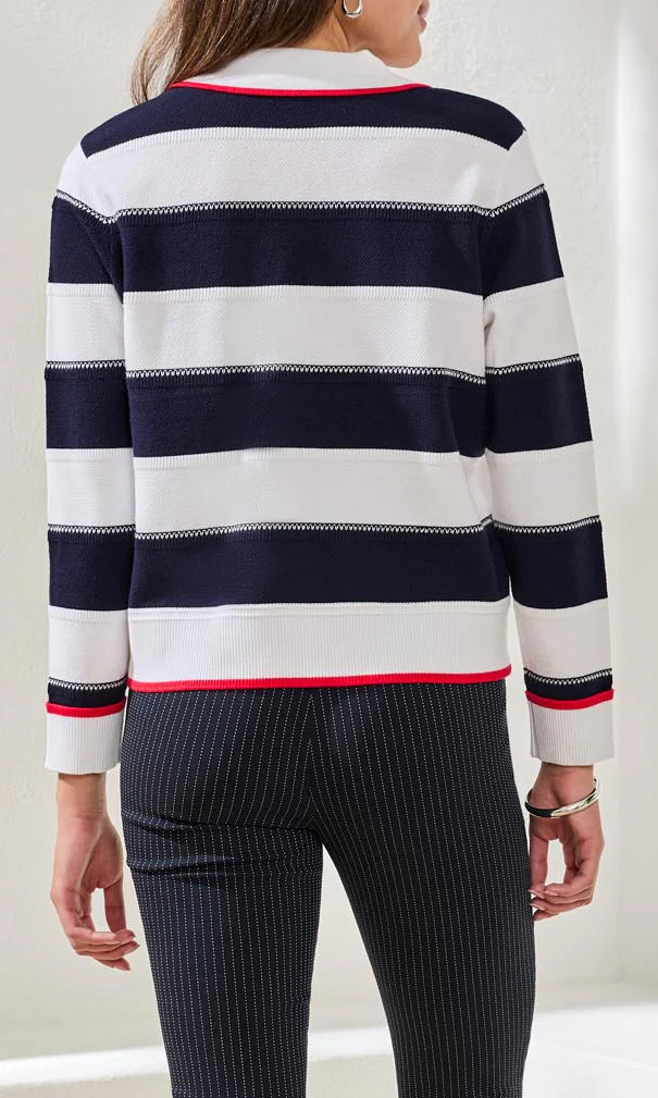 Collared Sweater Cardigan Jacket - Image 2