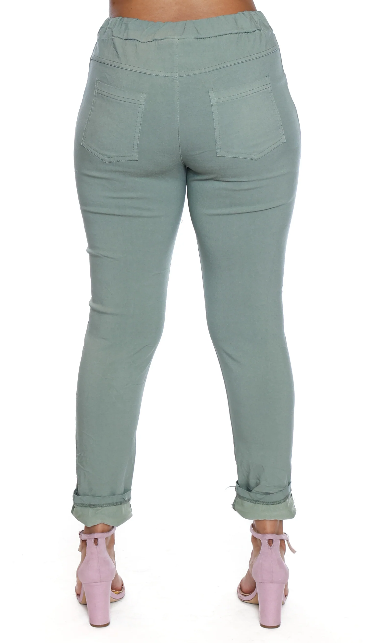 Sleek Drawstring Pant - Image 2