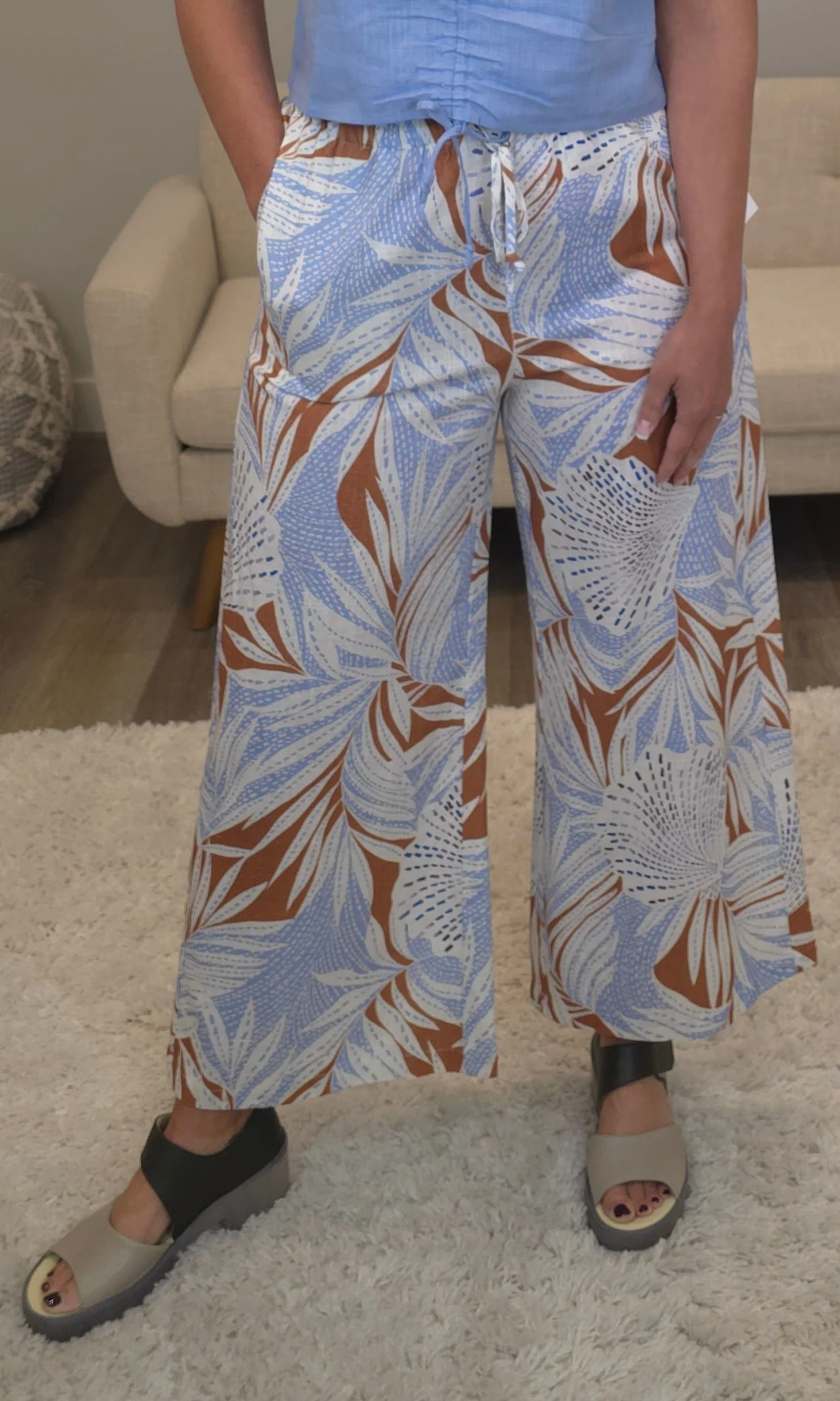 Drawstring Relaxed Pant
