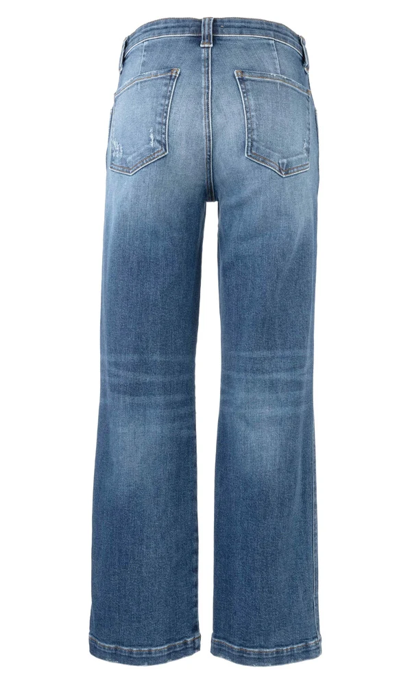 5-Pocket Classic Straight Leg Denim - Image 2