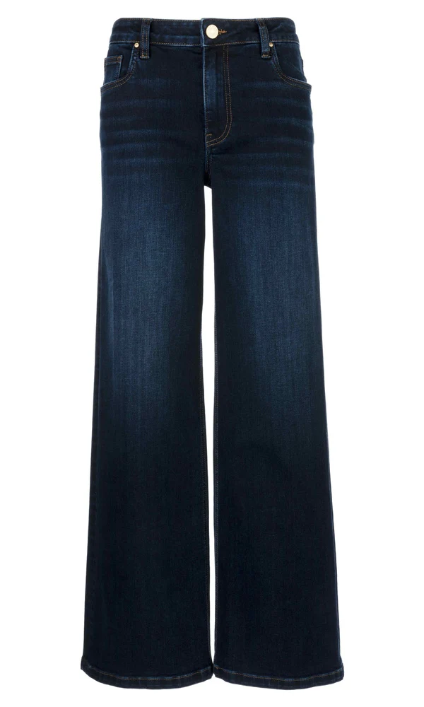 Classic 5-Pocket Wide Leg Denim