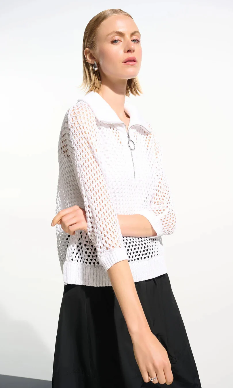 Ribkoff Sport Open-Knit Top