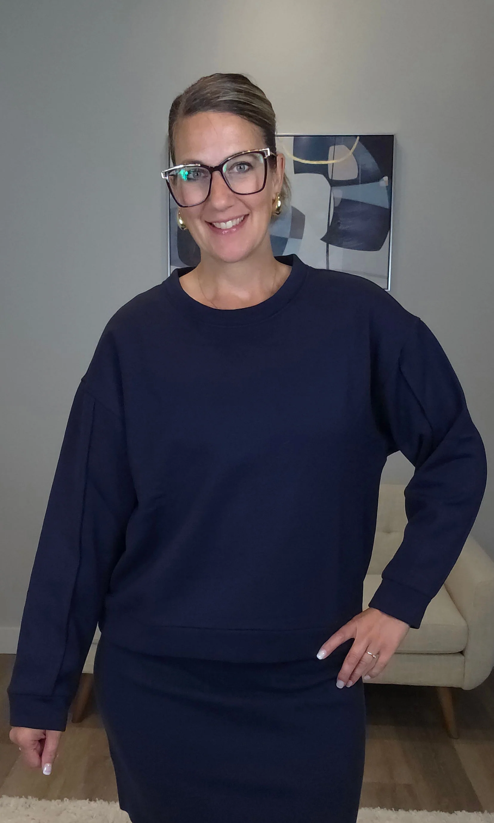 Drop Shoulder Sweatshirt