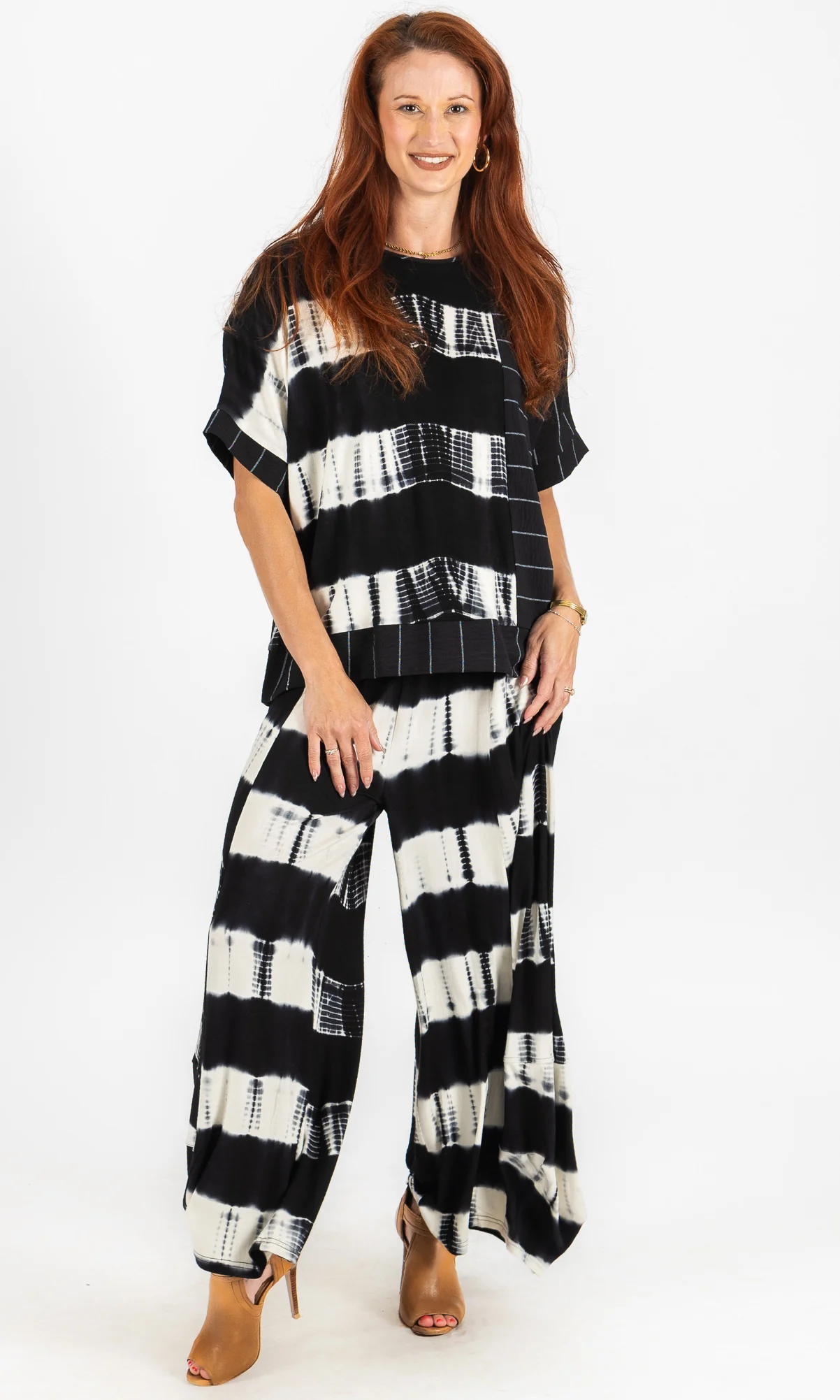 Tie-Dye Wide Leg Pants - Image 2