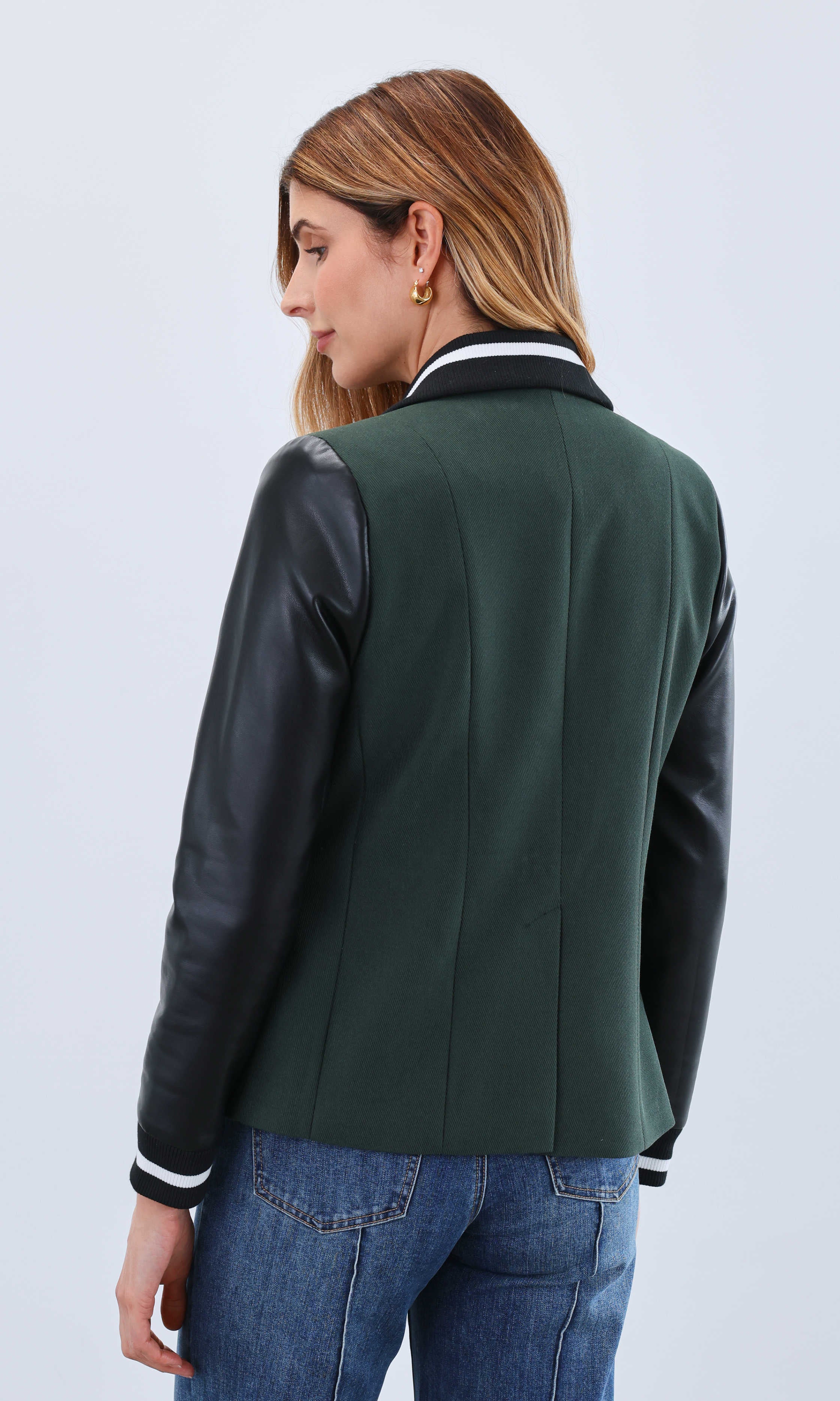 Mixed Media Jacket - Image 2