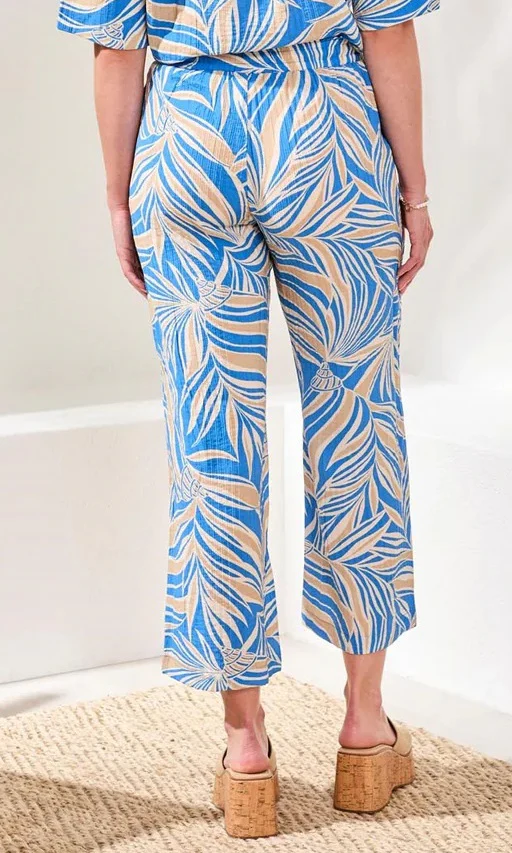 Soft Drape Drawcord Waist Ankle Pant - Image 2