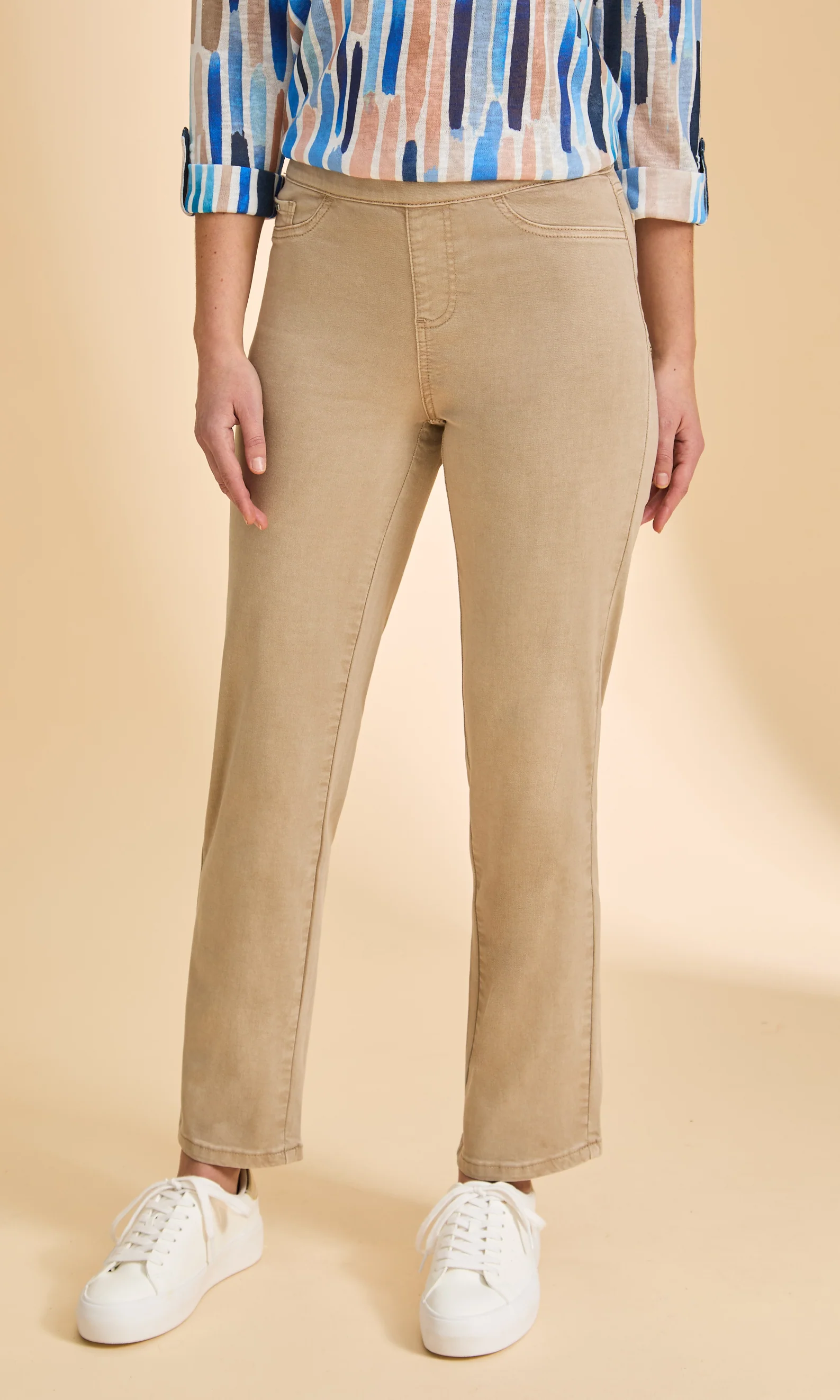 Pull On Straight-Leg Pant - Image 2