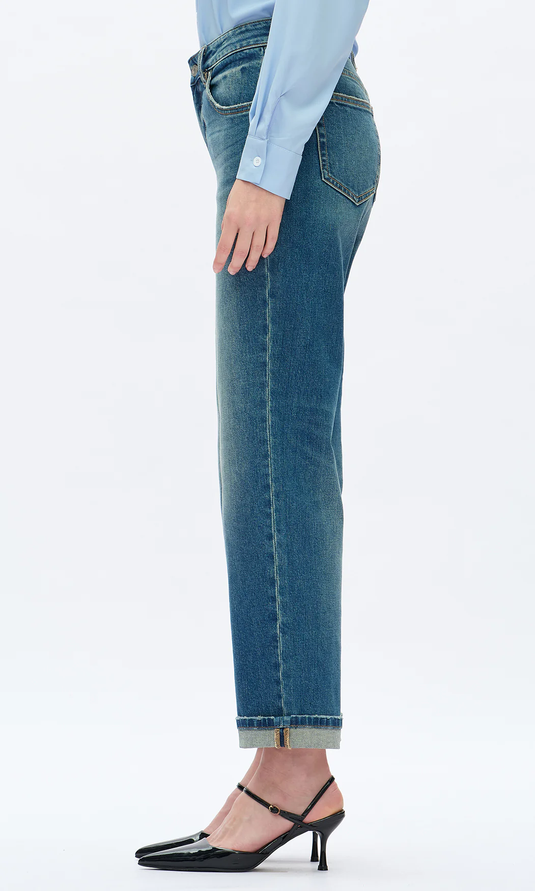 Retro Relaxed Straight Leg Denim - Image 3