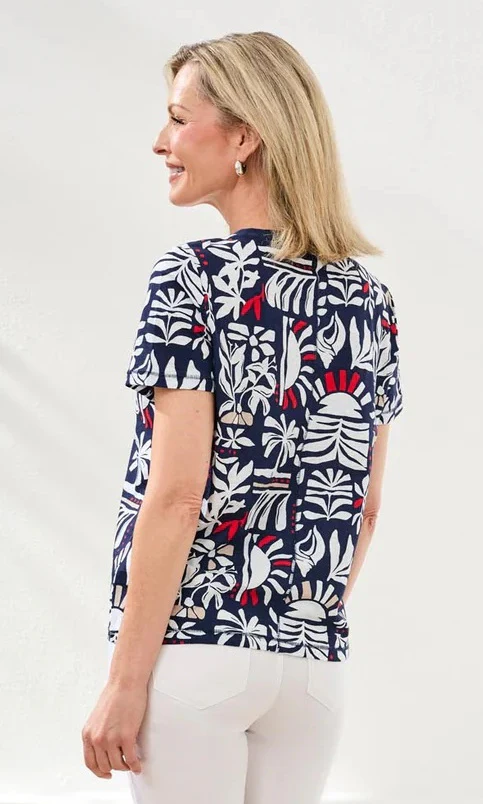 Slub Knit Cotton Top - Image 3