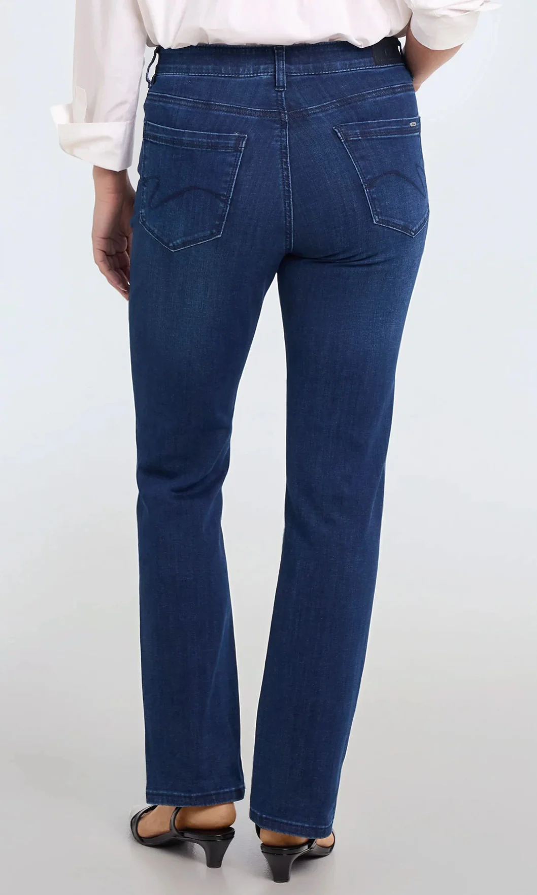 Classic Mid-Rise Straight Leg Denim - Image 2
