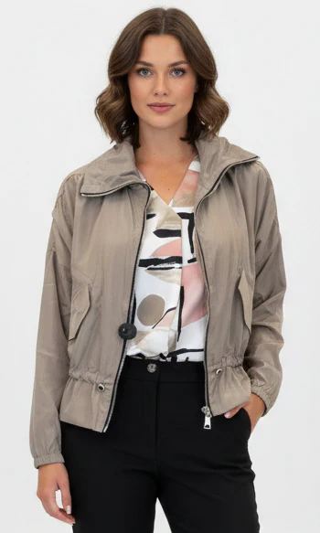 Lightweight Utility Zip Jacket